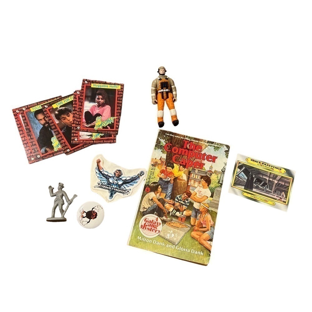 Not So Mystery Time Capsule 1980's‎ Boy Nostalgic Gift Goodie Bag Galaxy Gang